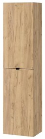Cersanit S598-049-DSM - Стенен шкаф за баня MALIKA 160x40 см дъб