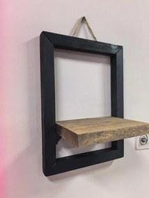 Декоративна стенна етажерка /D010051/