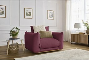 Кресло в цвят бордо Ernest – Bobochic Paris