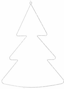 Бяла висяща коледна светлинна украса Liva – Sirius