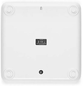 Кантар Brabantia ReNew 1004189, Работа без батерии, До 150 кг, LCD дисплей, Бял
