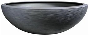 Саксия EDA Graphit Washbasin Пластмаса Тъмно сив (Ø 59 x 21 cm)