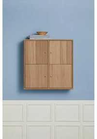 Висяща библиотека от декор от дъб в естествен цвят 70x70 cm Mistral – Hammel Furniture