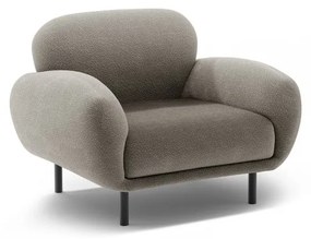 Сиво кресло от букле Poppy – Micadoni