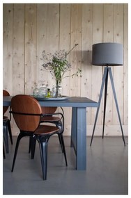 Черно-сива подова лампа Статив, ø 50 cm - Zuiver