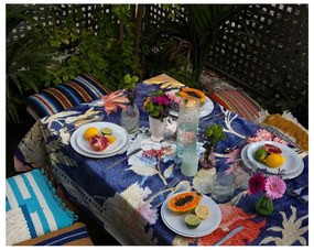 Покривка за маса с ленено платно , 140 x 140 cm Kioto - Madre Selva