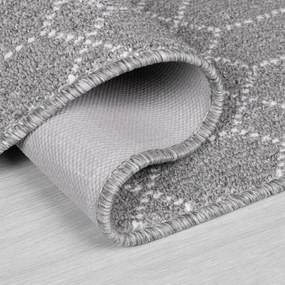 Светлосива пътека подходяща за пране 57x230 cm Argyll – Flair Rugs