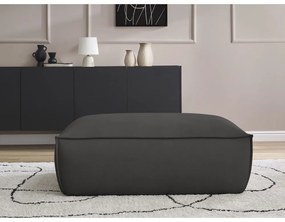 Черна табуретка от изкуствена кожа Boheme – Bobochic Paris