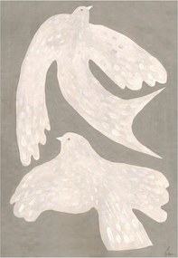 Постер 30x40 cm Two Birds – Clara Schicketanz – The Poster Club