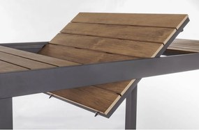Алуминиева градинска маса за хранене 90x140 cm Elias – Bizzotto