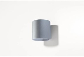 Сива стенна лампа Roda - Sollux