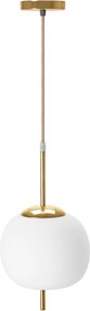 ПЕНДЕЛ СФЕРА Glass White/Gold APP669-1CP