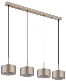 Globo 56964-4H - LED полилей на кабел RAYMOND LED/40W/230V 3000K месинг