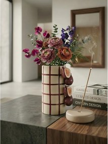 Лилава/кремава керамична ваза (височина 21 cm) Havor – Yes Everyday