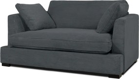 Сиво кресло от рипсено кадифе Mobby – Scandic