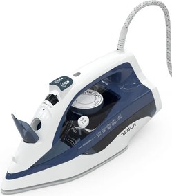 Ютия за гладене Tesla IR301BL, 2600 W, Керамична плоча, Пара 135g/min, 0.400 ml, Самопочистване, Син/Бял