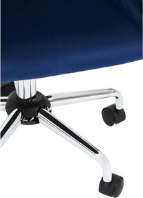 Син тапициран офис стол Brent – Premier Housewares