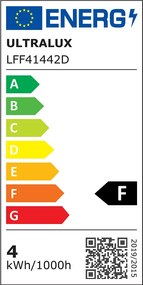 LED крушка ULTRALUX LED FILAMENT, 4W, E14, 4200K