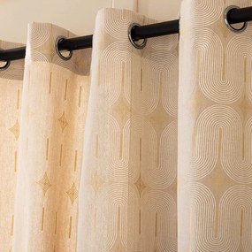 Бежово перде 140x240 cm Ondine – douceur d'intérieur