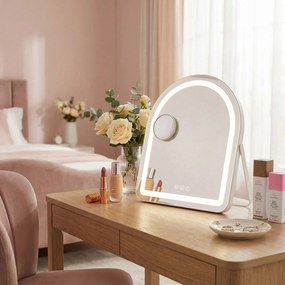 Огледало LED GLAM White 40x45cm