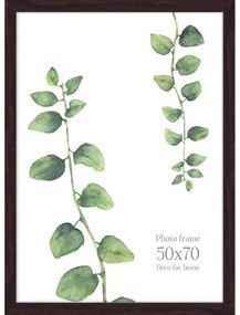 Кафява рамка за стена , 53 x 73 cm Narvik - Styler