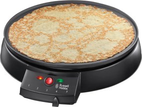 Уред за палачинки Russell Hobbs Fiesta 20920-56, 1000W, 30 см, Включени прибори, Черен
