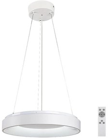 Rabalux 72002 - LED Димируем пендел CEILO LED/38W/230V бял + д.у.