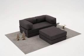 Ъглов диван Comfort Mini, цвят Антрацит