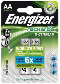 Презареждащи се батерии Energizer Extreme AA-HR6 2300mAh Ni-MH 1.2V