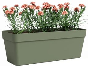 Самополиваща се саксия за цветя от рециклирана пластмаса 50 cm Capri – Artevasi