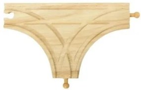 Bigjigs - Дървени ЖП релси - релси Т-кръстовище