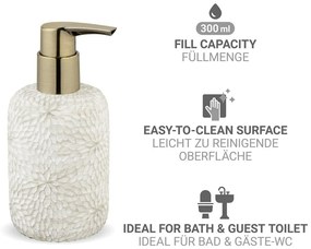 Бял диспенсер за сапун от полиресин 300 ml Montalfano – Wenko