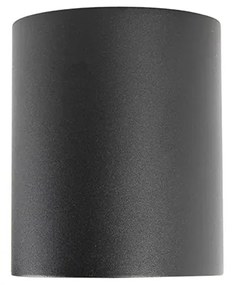 Дизайнерски повърхностно монтиран прожектор черен GU10 50mm - Tubo Honey