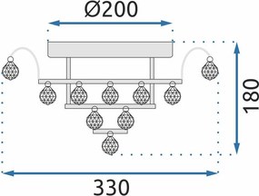 КРИСТАЛЕН ПОЛИЛЕЙ APP783-3C