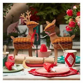 Коледни фигурки в комплект от 3 Reindeer Family - Meri Meri