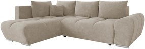 Ъглов диван Forrest-Капучино-Ляв