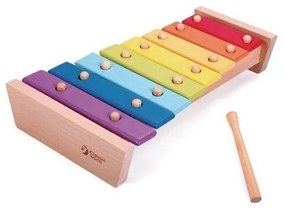 Classic world - Дървен ксилофон с цветовете на дъгата