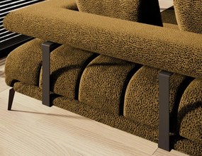 Ъглов диван Magnito Mini-горчица-десен