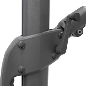 Градински чадър със странична стойка Hesperide Melhia, Накланящ се - Шисти/Лен