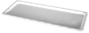 Поликарбонатно плато за десерти бяло 10x30x2см. (ZCP 223-2)AN - Alkan