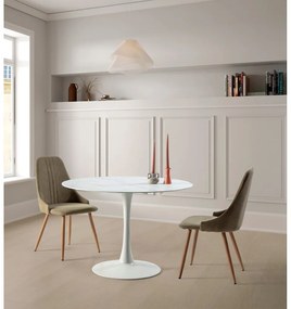 Светлозелени трапезни столове в комплект от 4 Seul - Marckeric