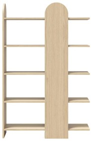 Етажерка за книги в дъб 112x175 cm Venice - TemaHome
