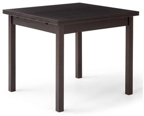 Кафява сгъваема маса за хранене Hammel 90 x 90 cm Dinex - Hammel Furniture