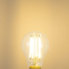 Комплект от 5 LED крушки E27 A60 прозрачни 4.9W 1055lm 2700K