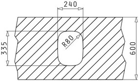 Измийте Pyramis IRIS 1B-24X33