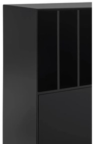 Черно шкафче 120x140x45 cm Platt – Teulat