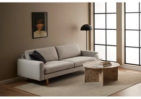 Светлокафява мраморна кръгла масичка за кафе ø 90 cm Vega – Actona