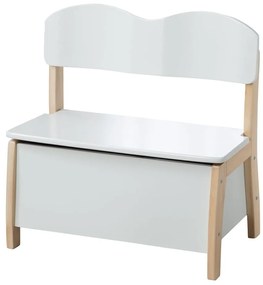 Бяла детска пейка – Roba