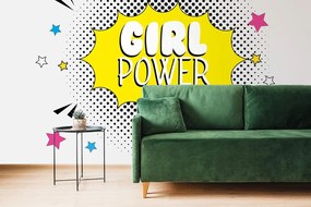 Тапет – С поп арт надпис - GIRL POWER