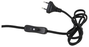 Черна настолна лампа (височина 50,5 cm) Rakel - Light &amp; Living